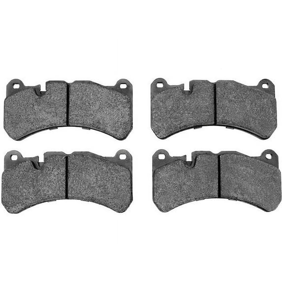 Front Brake Pad Set - Compatible with 2007 - 2008 Mercedes-Benz CLK63 AMG Base