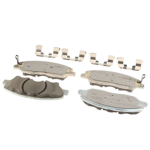 Front Brake Pad Set - Compatible with 2007 - 2009, 2013 - 2016 Hyundai Santa Fe 2008 2014 2015