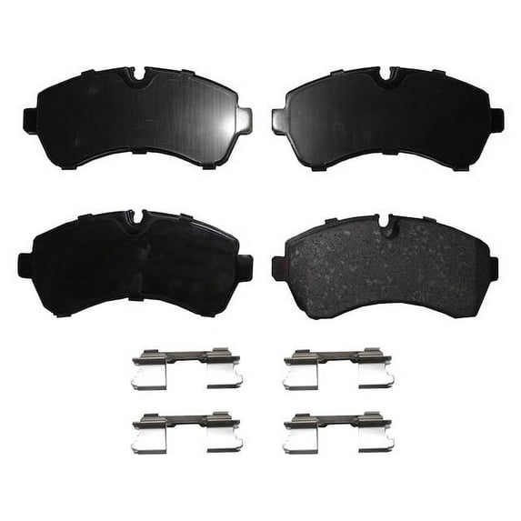 Front Brake Pad Set - Compatible with 2007 - 2009 Dodge Sprinter 3500 Base 2008