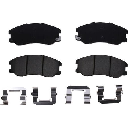 Front Brake Pad Set - Compatible with 2007 - 2009 Pontiac Torrent 2008