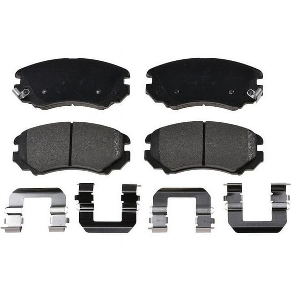 Front Brake Pad Set - Compatible with 2007 - 2010 Hyundai Elantra Sedan 2008 2009