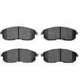 thumbnail image 1 of Front Brake Pad Set - Compatible with 2007 - 2012 Nissan Sentra 2008 2009 2010 2011, 1 of 2