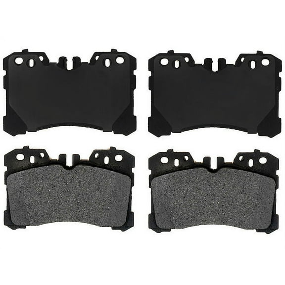 Front Brake Pad Set - Compatible with 2007 - 2013, 2016 - 2017 LS460 2008 2009 2010 2011 2012