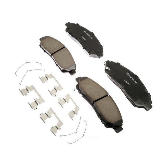 Front Brake Pad Set - Compatible with 2007 - 2013 Acura MDX - AC Delco