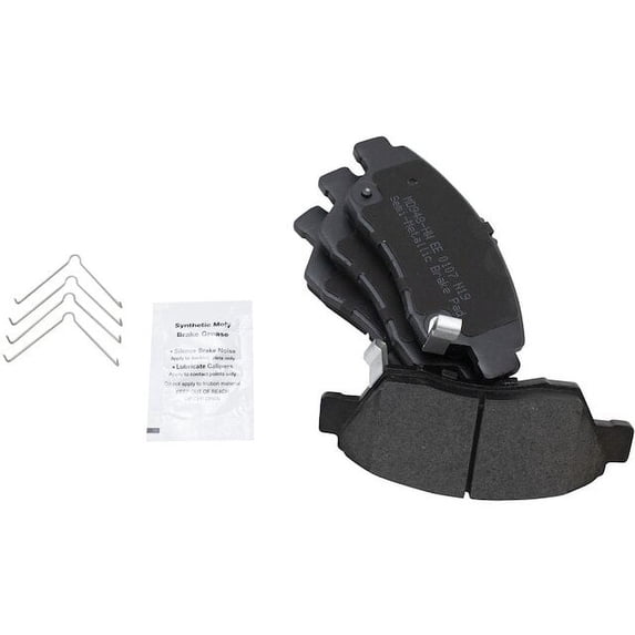 Front Brake Pad Set - Compatible with 2007 - 2013 Honda Fit 2008 2009 2010 2011 2012
