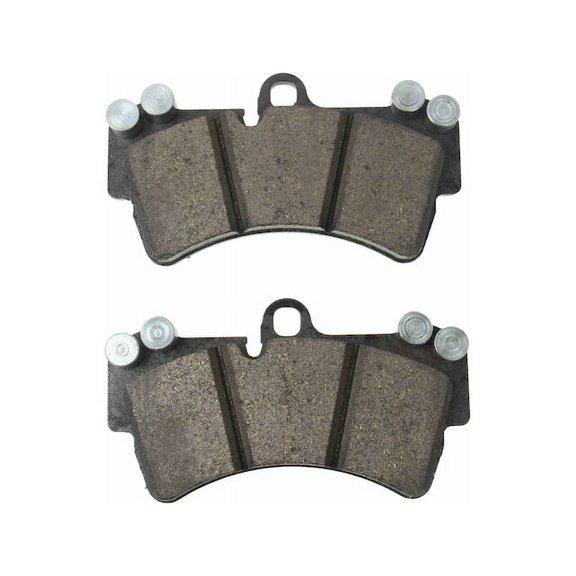 Front Brake Pad Set - Compatible with 2007 - 2015 Audi Q7 2008 2009 2010 2011 2012 2013 2014