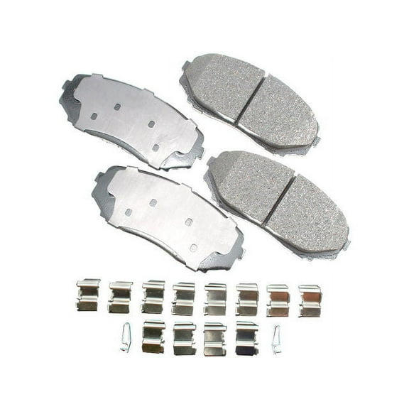 Front Brake Pad Set - Compatible with 2007 - 2015 Ford Edge 2008 2009 2010 2011 2012 2013 2014