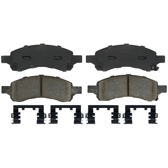 Front Brake Pad Set - Compatible with 2007 - 2016 GMC Acadia - Raybestos