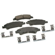 Front Brake Pad Set - Compatible with 2007 - 2020 Cadillac Escalade 2008 2009 2010 2011 2012 2013 2014 2015 2016 2017 2018 2019