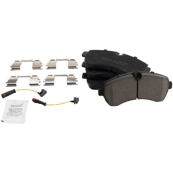 Front Brake Pad Set - Compatible with 2007 - 2020 Freightliner Sprinter 3500 2008 2009 2010 2011 2012 2013 2014 2015 2016 2017 2018 2019