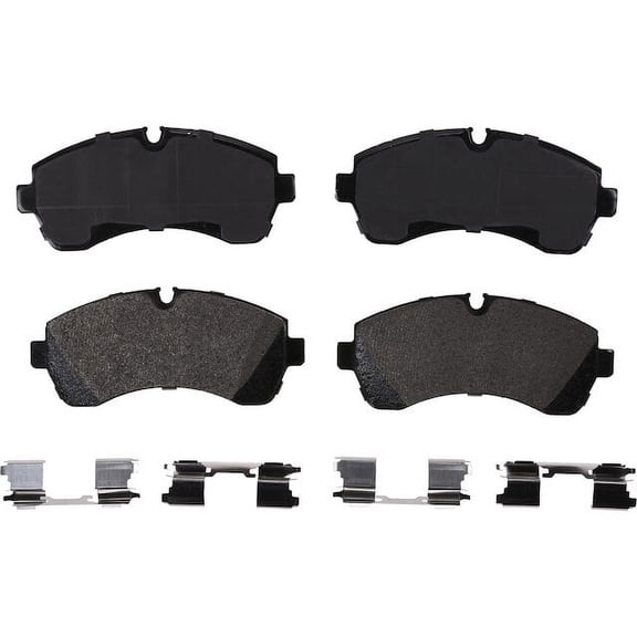 Front Brake Pad Set - Compatible with 2007 - 2021 Freightliner Sprinter 3500 2008 2009 2010 2011 2012 2013 2014 2015 2016 2017 2018 2019 2020