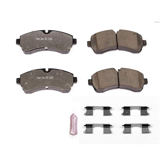 Front Brake Pad Set - Compatible with 2007 - 2021 Freightliner Sprinter 3500 2008 2009 2010 2011 2012 2013 2014 2015 2016 2017 2018 2019 2020