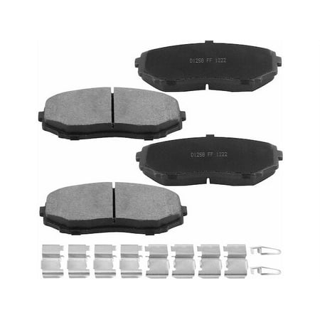 Front Brake Pad Set - Compatible with 2007 - 2021 Mazda CX-9 2008 2009 2010 2011 2012 2013 2014 2015 2016 2017 2018 2019 2020