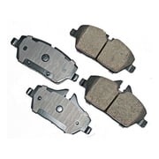Front Brake Pad Set - Compatible with 2007 - 2022 Mini Cooper 2008 2009 2010 2011 2012 2013 2014 2015 2016 2017 2018 2019 2020 2021