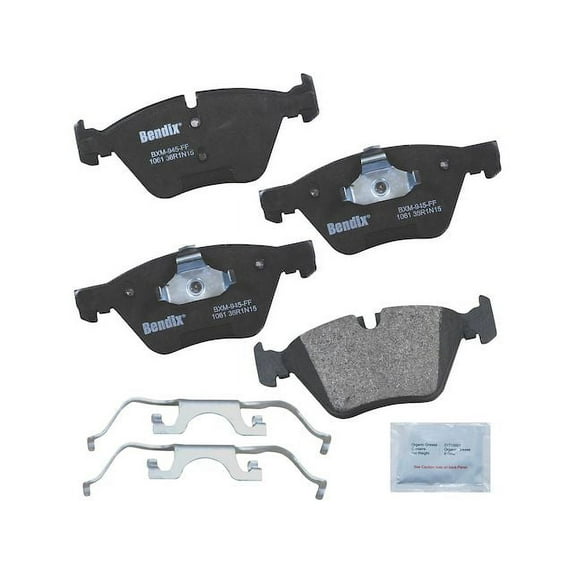 Front Brake Pad Set - Compatible with 2007 BMW 328i 4-Door