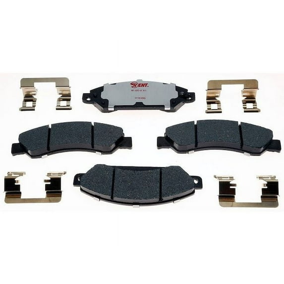 Front Brake Pad Set - Compatible with 2007 Chevrolet Suburban 1500 - Raybestos