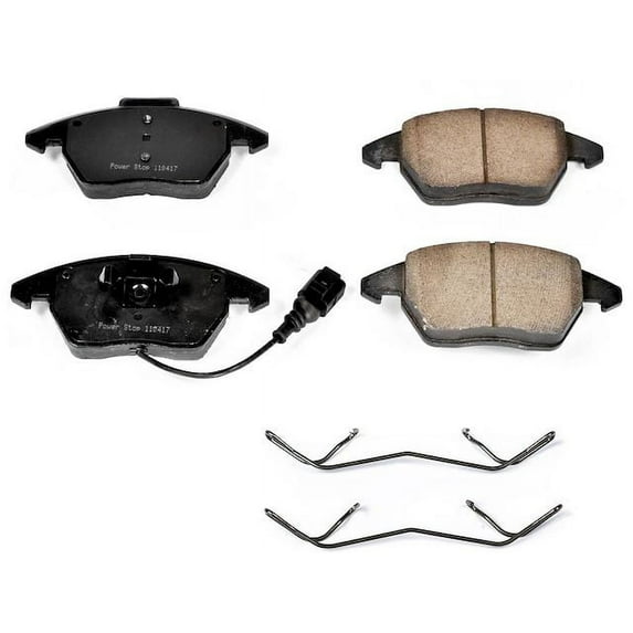 Front Brake Pad Set - Compatible with 2008 - 2009 Audi TT
