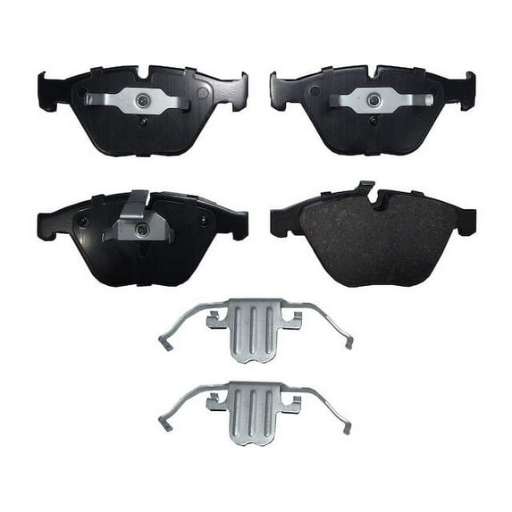 Front Brake Pad Set - Compatible with 2008 - 2010 BMW 528i Base 2009