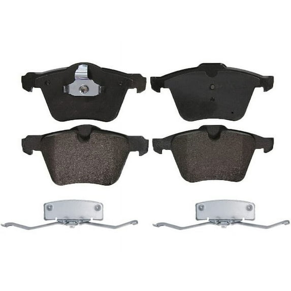 Front Brake Pad Set - Compatible with 2008 - 2010 Volvo V70 3.2 2009