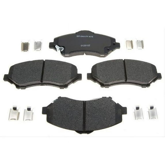 Front Brake Pad Set - Compatible with 2008 - 2011 Chrysler Town & Country 2009 2010