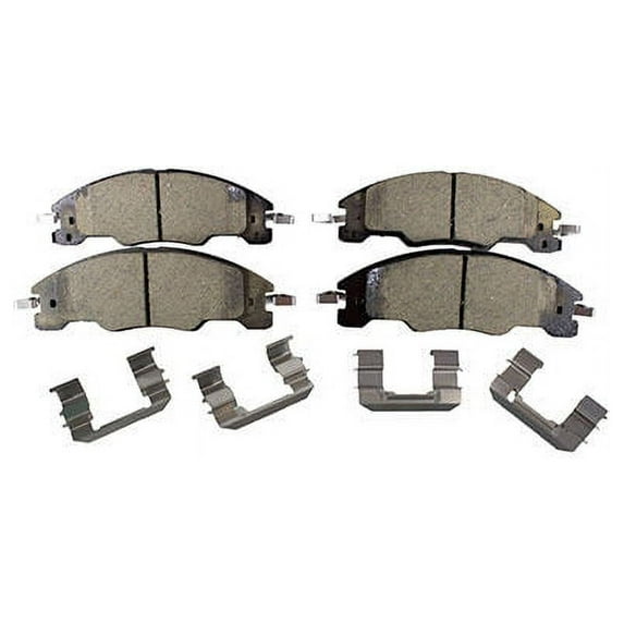 Front Brake Pad Set - Compatible with 2008 - 2011 Ford Focus 2009 2010