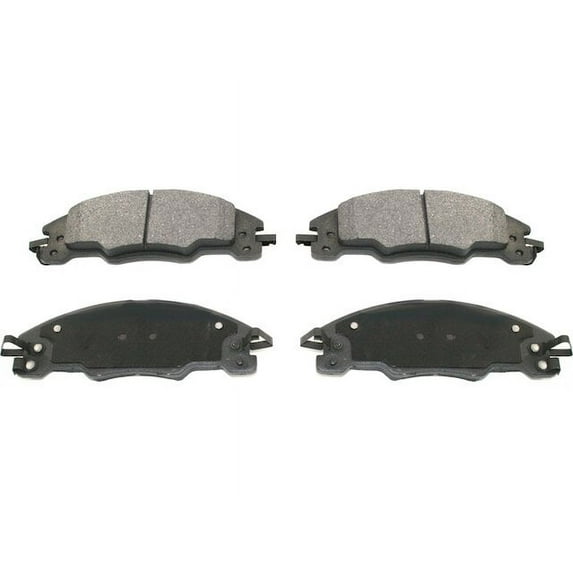 Front Brake Pad Set - Compatible with 2008 - 2011 Ford Focus 2009 2010