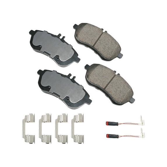 Front Brake Pad Set - Compatible with 2008 - 2012 Mercedes-Benz C300 2009 2010 2011