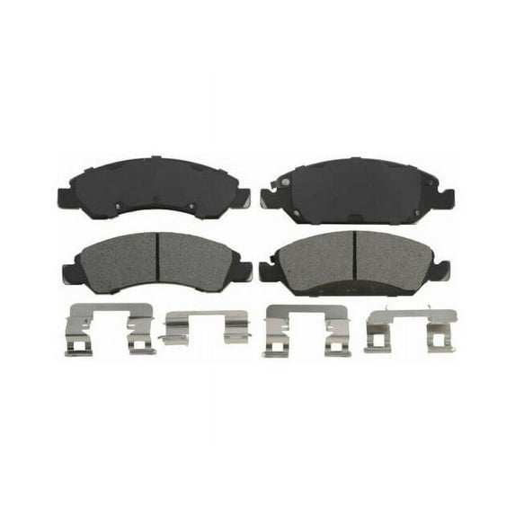 Front Brake Pad Set - Compatible with 2008 - 2013 Chevy Avalanche 2009 2010 2011 2012