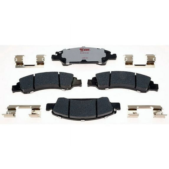 Front Brake Pad Set - Compatible with 2008 - 2013 GMC Sierra 1500 2009 2010 2011 2012