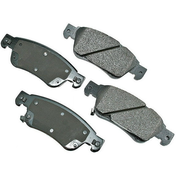 Front Brake Pad Set - Compatible with 2008 - 2013 INFINITI G37 3.7L V6 2009 2010 2011 2012