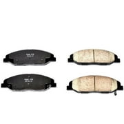 Front Brake Pad Set - Compatible with 2008 - 2014 Cadillac CTS 2009 2010 2011 2012 2013