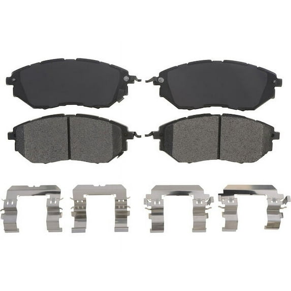 Front Brake Pad Set - Compatible with 2008 - 2014 Subaru Tribeca 2009 2010 2011 2012 2013