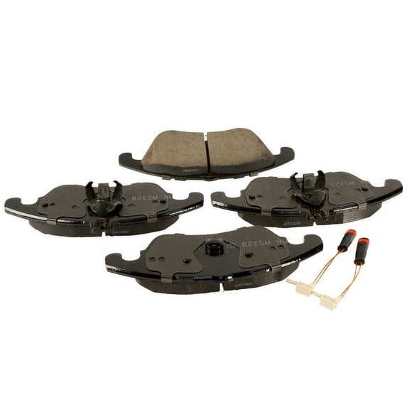 Front Brake Pad Set - Compatible with 2008 - 2015 Mercedes-Benz C350 2009 2010 2011 2012 2013 2014