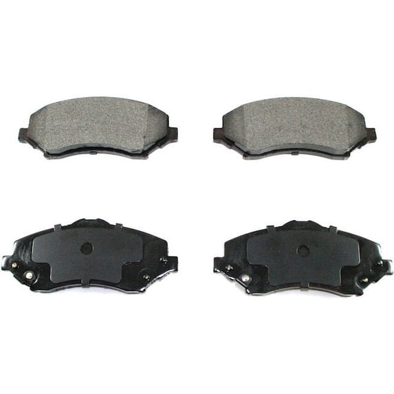 Front Brake Pad Set - Compatible with 2008 - 2016 Chrysler Town & Country 2009 2010 2011 2012 2013 2014 2015