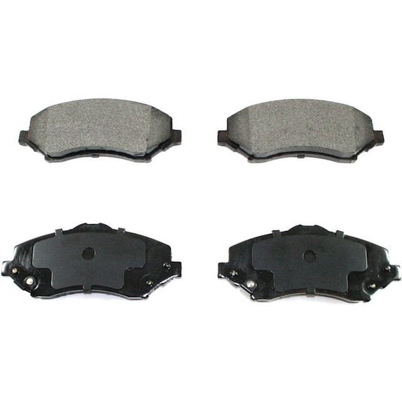 Front Brake Pad Set - Compatible with 2008 - 2016 Chrysler Town & Country 2009 2010 2011 2012 2013 2014 2015