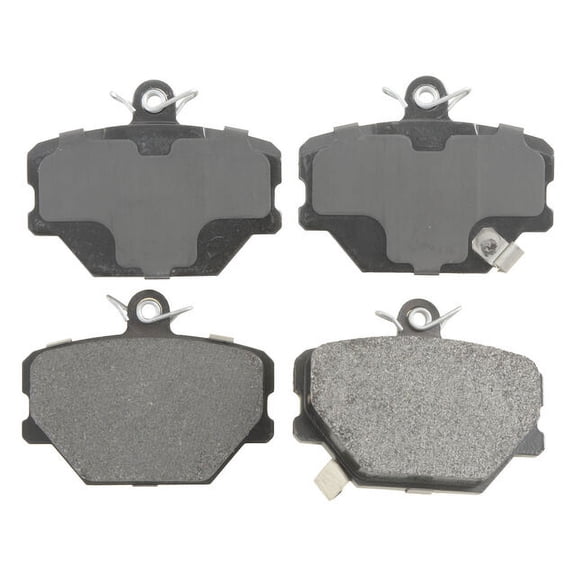 Front Brake Pad Set - Compatible with 2008 - 2016 Smart Fortwo BATTERY EV EV/BEV 2009 2010 2011 2012 2013 2014 2015
