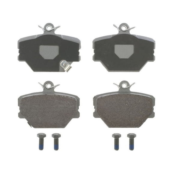 Front Brake Pad Set - Compatible with 2008 - 2016 Smart Fortwo BATTERY EV EV/BEV 2009 2010 2011 2012 2013 2014 2015
