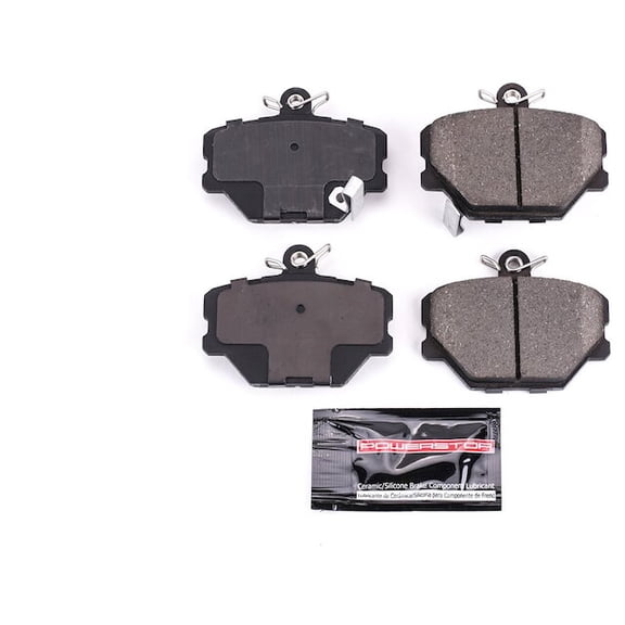 Front Brake Pad Set - Compatible with 2008 - 2016 Smart Fortwo BATTERY EV EV/BEV - Power Stop