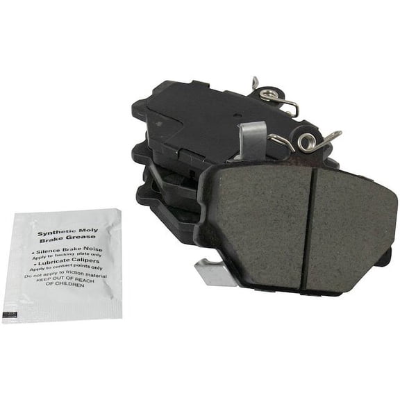 Front Brake Pad Set - Compatible with 2008 - 2016 Smart Fortwo Electric Drive 2009 2010 2011 2012 2013 2014 2015