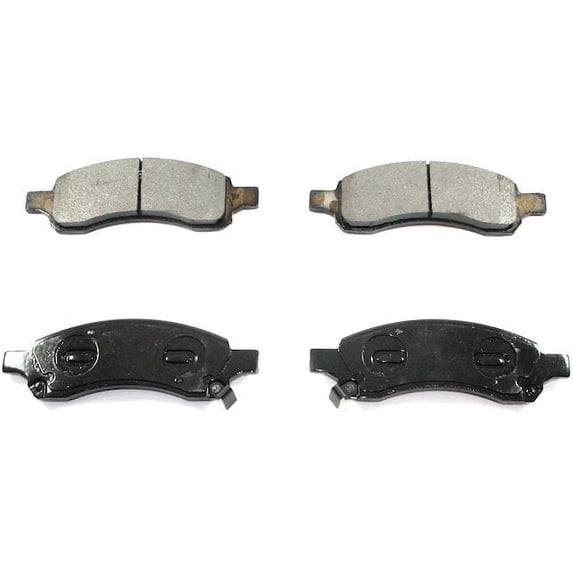Front Brake Pad Set - Compatible with 2008 - 2017 Buick Enclave 2009 2010 2011 2012 2013 2014 2015 2016