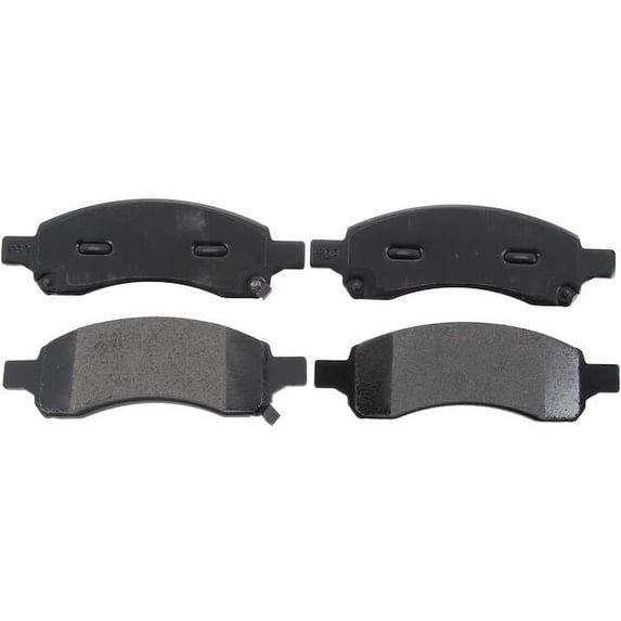 Front Brake Pad Set - Compatible with 2008 - 2017 Buick Enclave 2009 2010 2011 2012 2013 2014 2015 2016