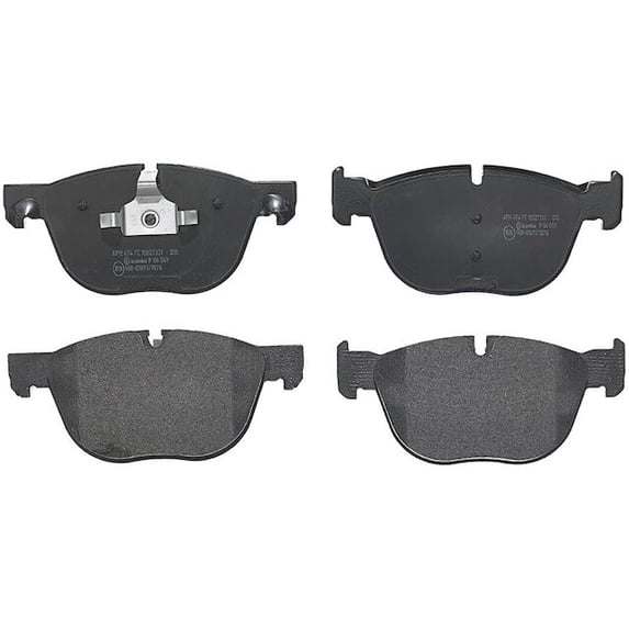Front Brake Pad Set - Compatible with 2008 - 2019 BMW X6 2009 2010 2011 2012 2013 2014 2015 2016 2017 2018