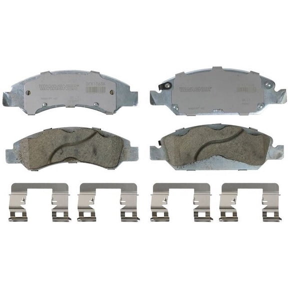 Front Brake Pad Set - Compatible with 2008 - 2019 GMC Sierra 1500 2009 2010 2011 2012 2013 2014 2015 2016 2017 2018