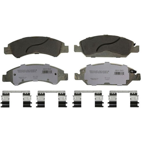 Front Brake Pad Set - Compatible with 2008 - 2019 GMC Sierra 1500 2009 2010 2011 2012 2013 2014 2015 2016 2017 2018