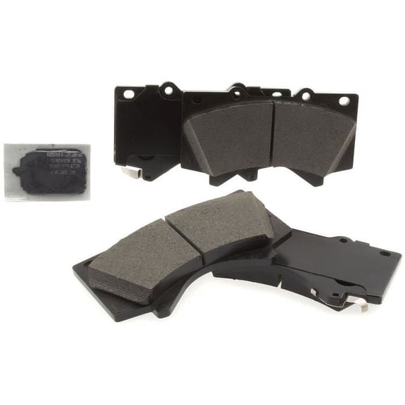 Front Brake Pad Set - Compatible with 2008 - 2021 Toyota Sequoia 2009 2010 2011 2012 2013 2014 2015 2016 2017 2018 2019 2020