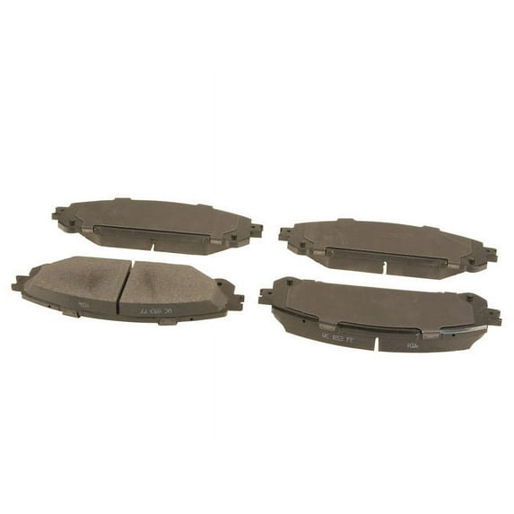 Front Brake Pad Set - Compatible with 2008 - 2022 Toyota Highlander 2009 2010 2011 2012 2013 2014 2015 2016 2017 2018 2019 2020 2021