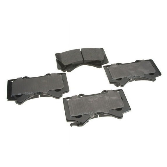 Front Brake Pad Set - Compatible with 2008 - 2022 Toyota Sequoia 2009 2010 2011 2012 2013 2014 2015 2016 2017 2018 2019 2020 2021