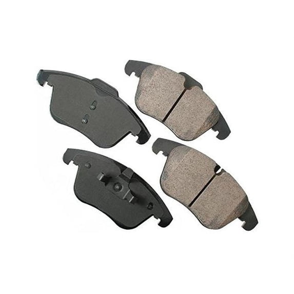 Front Brake Pad Set - Compatible with 2009 - 2010, 2013 - 2015 Jaguar XF 2014
