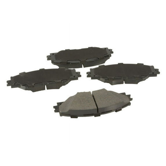 Front Brake Pad Set - Compatible with 2009 - 2010 Pontiac Vibe 2.4L 4-Cylinder
