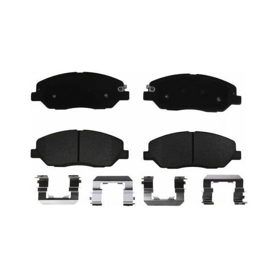 Front Brake Pad Set - Compatible with 2009 - 2011 Hyundai Genesis 3.8L V6 2010